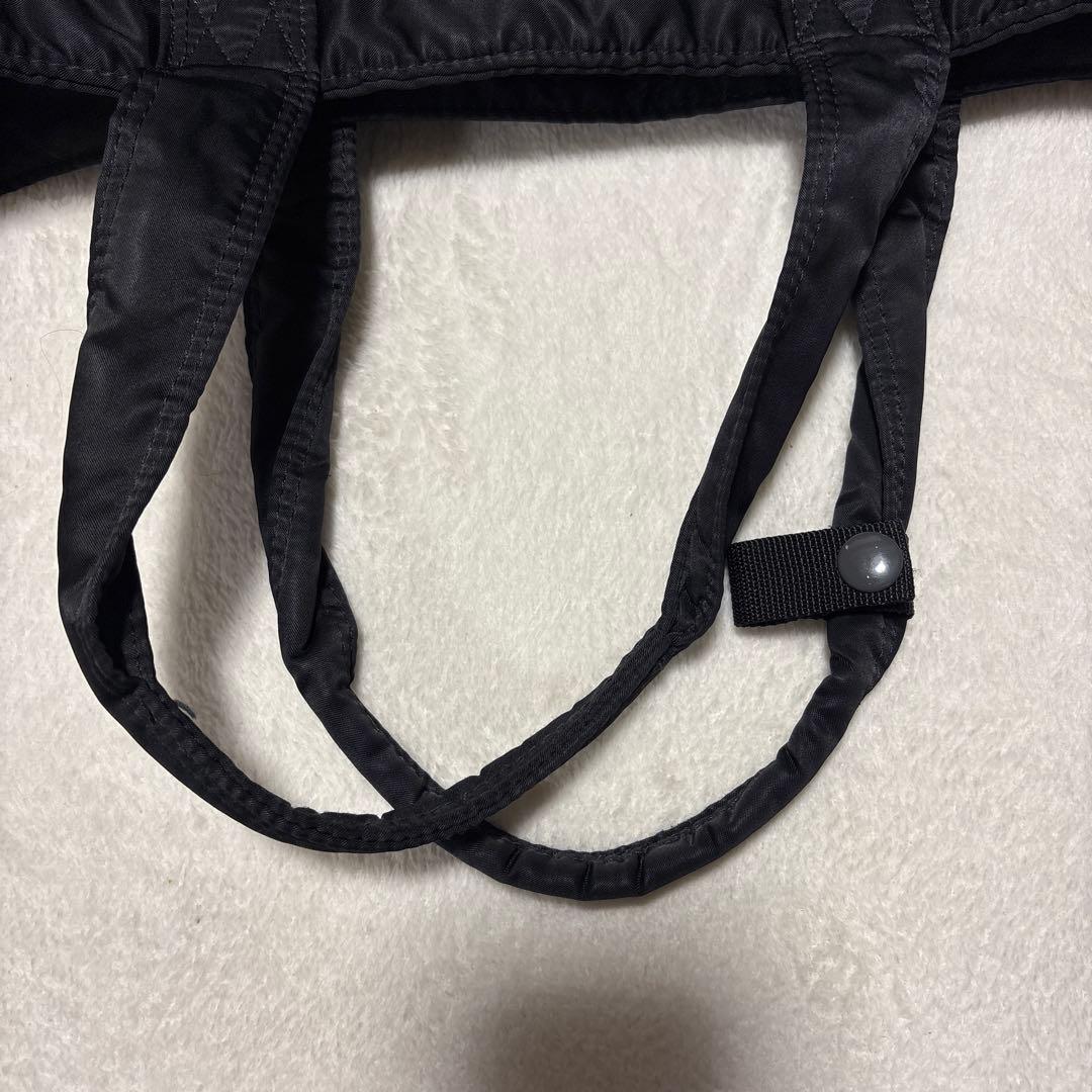 ポーター　タンカー　トートバッグ　マチ拡張　ブラック