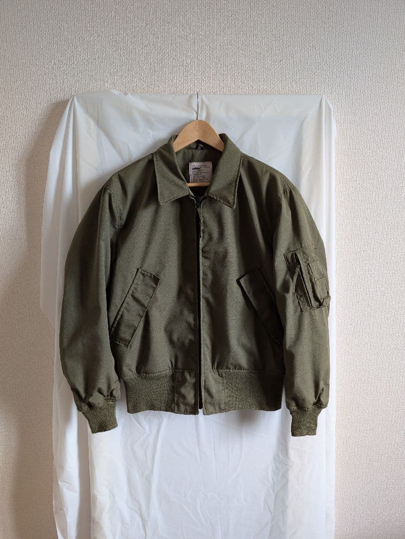 デッド US ARMY フライトジャケット M-R ヴィンテージ ヘリクルー