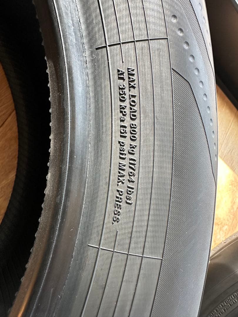 mk1208　18インチ サマータイヤ 2本セット（アルファード新車外し）