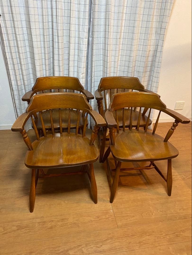 渡辺　飛騨 柏木工 クランデザイン ダイニングチェアUSED品