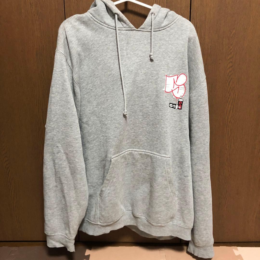 STUSSY90s スプレー缶 パーカー