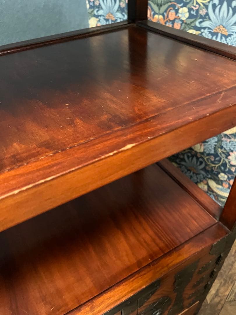 民芸調家具 棚 ラック 和箪笥 インテリア 昭和レトロ 当時物