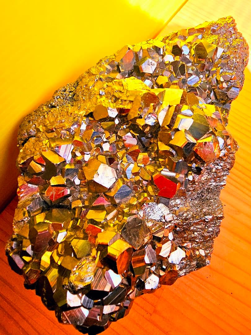 4.8kg以上あり‼️金運‼️パイライト原石