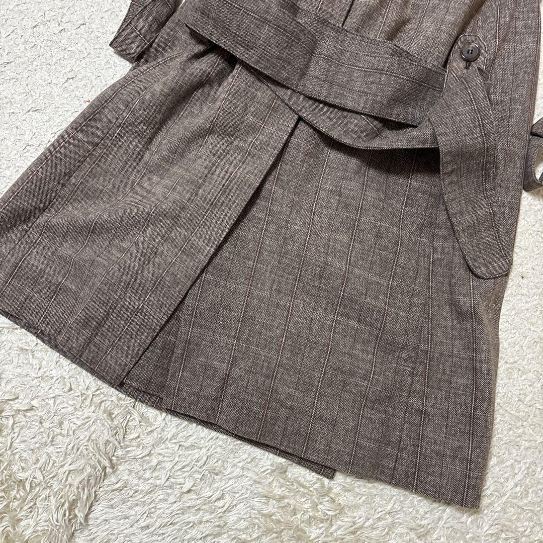 MARNI マルニ　イタリア製　トレンチコート　ダブルブレスト　ベルト　コットン