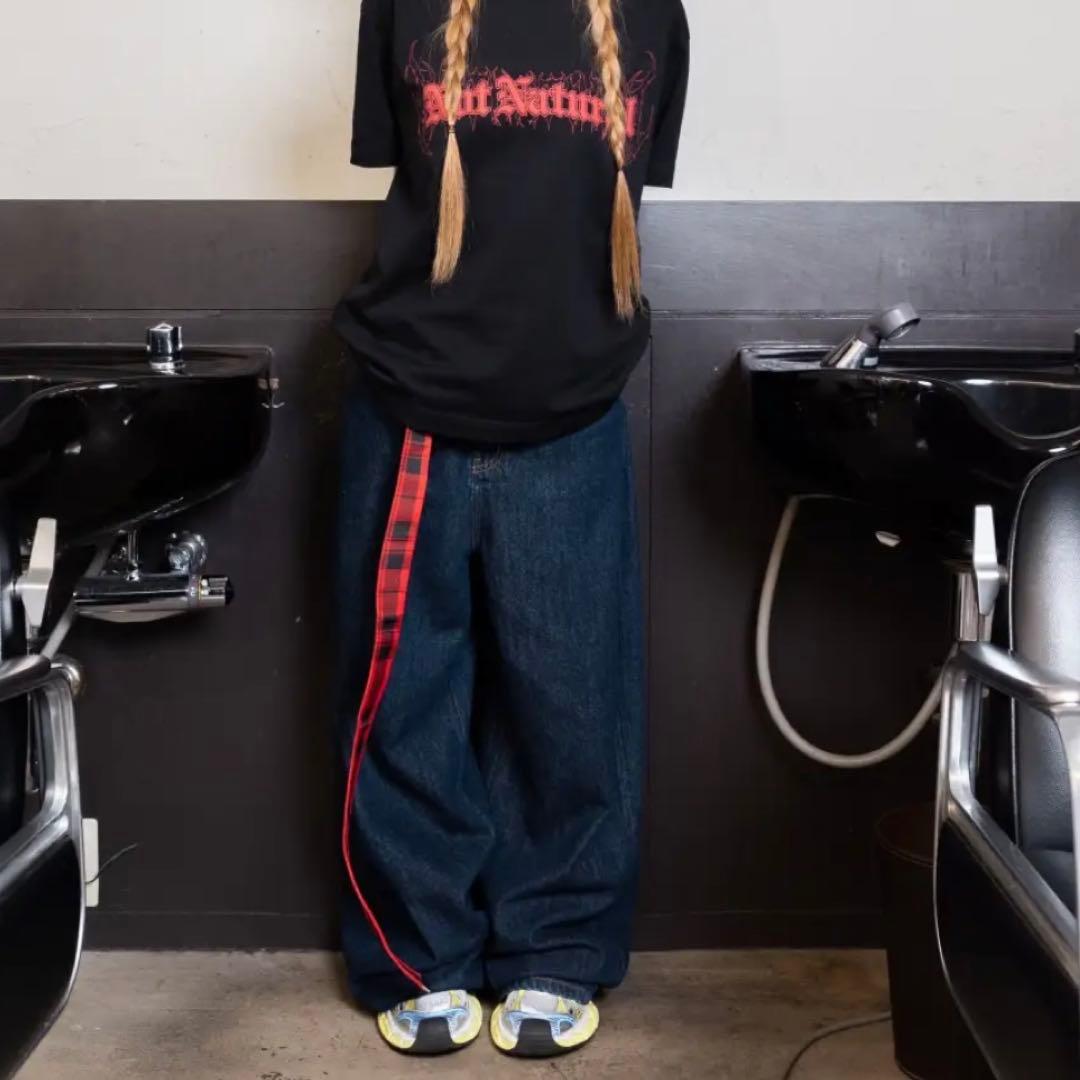 重盛さと美 SUPPLIER NOT NATURAL デニム S インディゴ