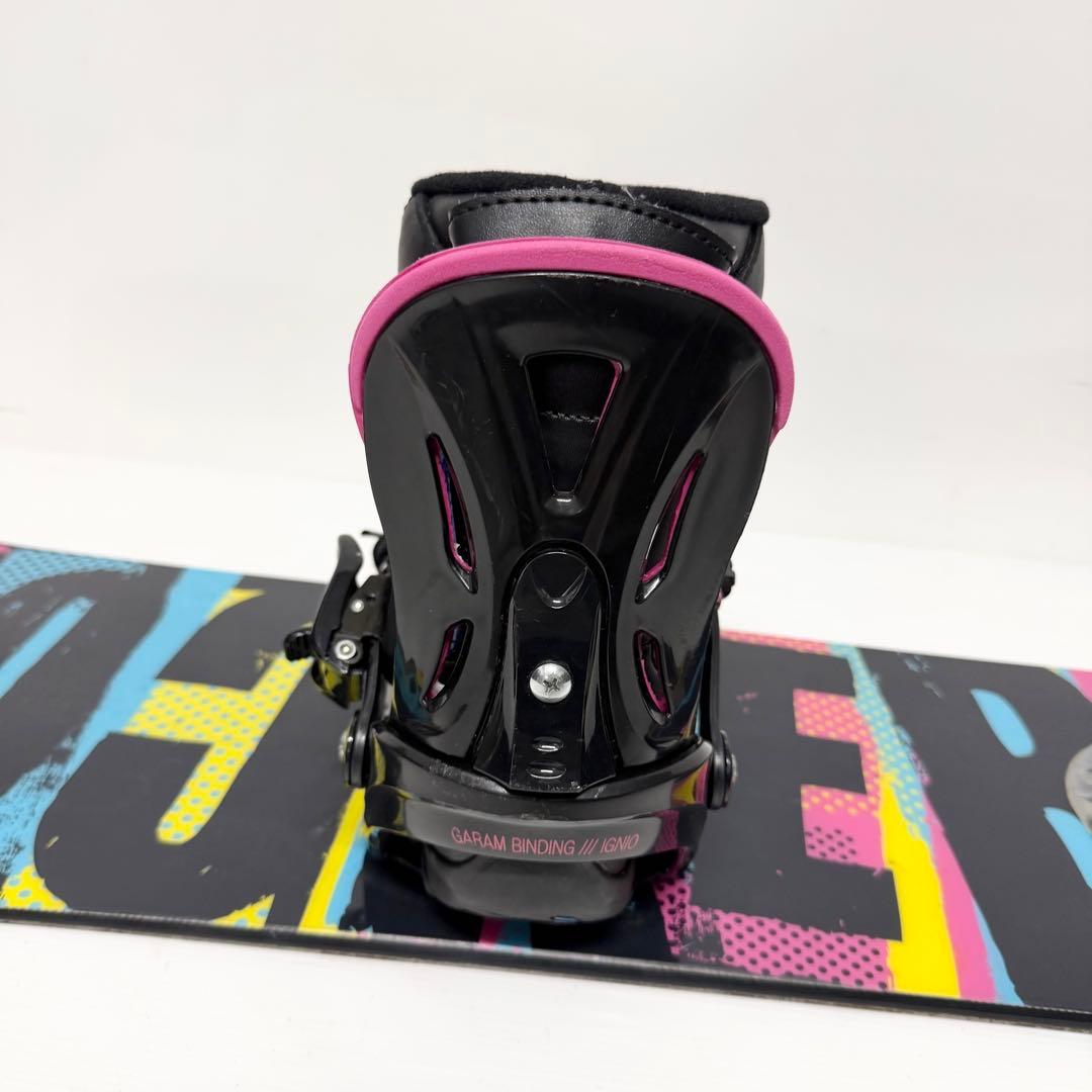 レディース スノーボードセット　スノーボード BOA 格安　初心者　ビンディング