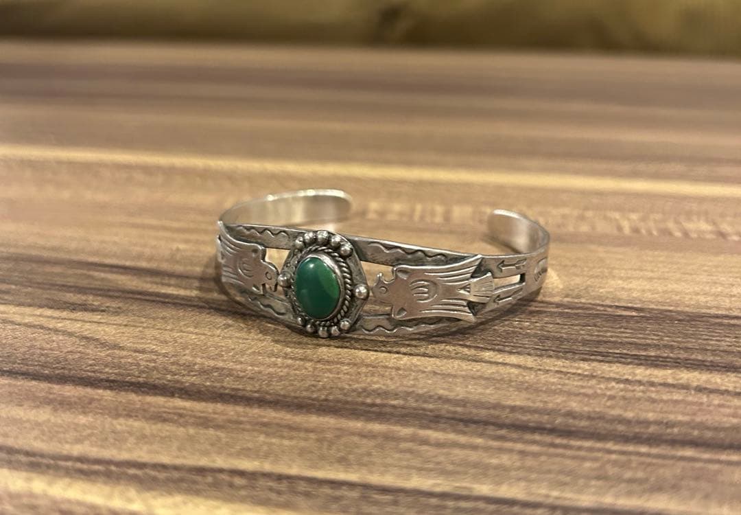 【超希少！】1930s 40s vintage バングル　サンダーバード ナバホ