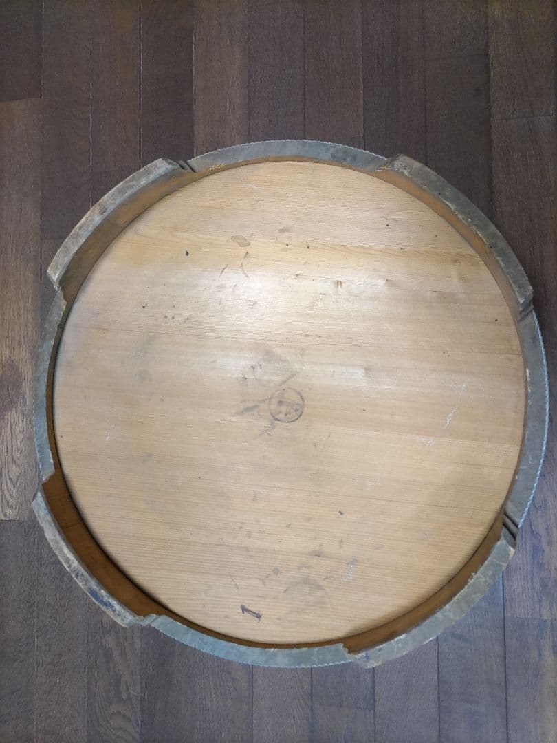 木製　たらい　大型　昭和レトロ アンティーク 　骨董品