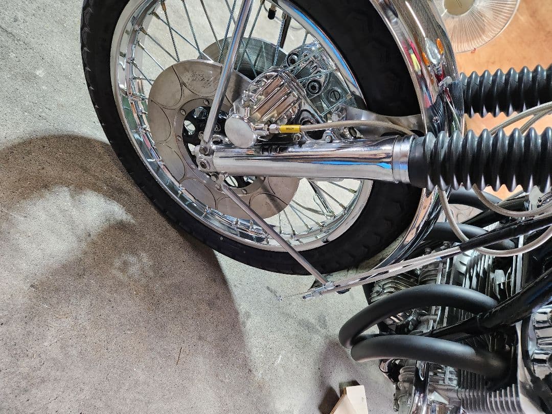 cb750four cb750k 実働外し　ブレーキディスク　2マイセット