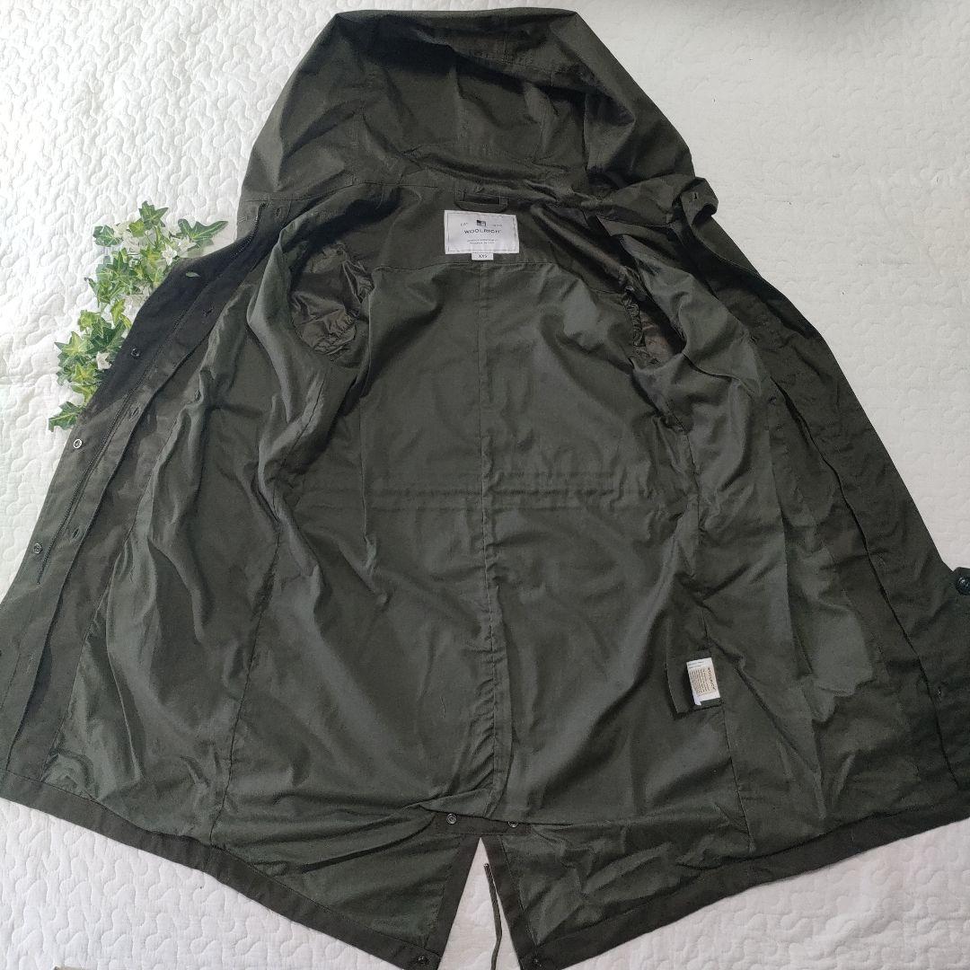 新品✨ウールリッチ　ダウンライナー付きモッズコート　カーキ　キングラビットファー