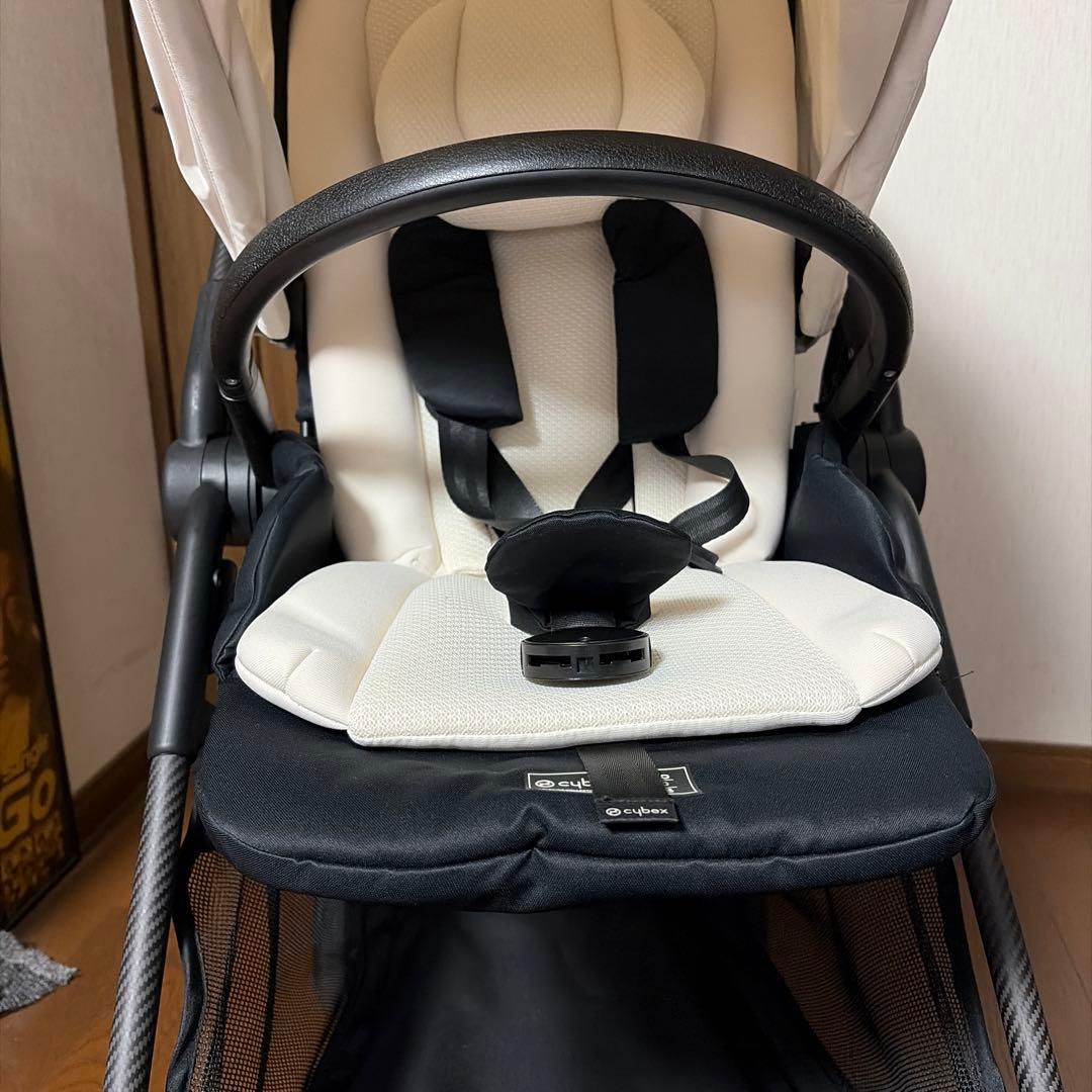 サイベックス　ベビーカー　コットンホワイト　メリオ