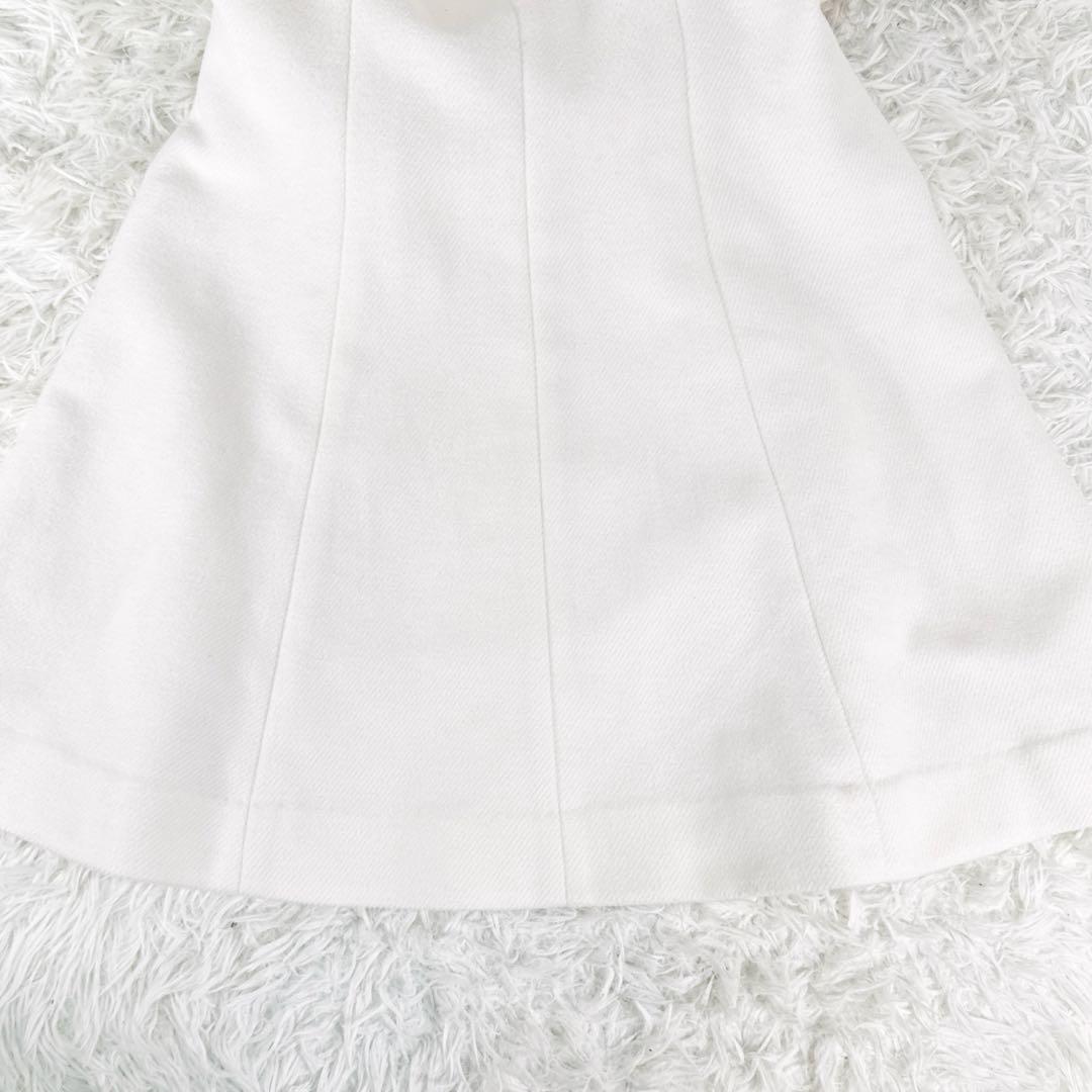 ロディスポット リュバンプリンセス ダッフルコート フォックスファー 白