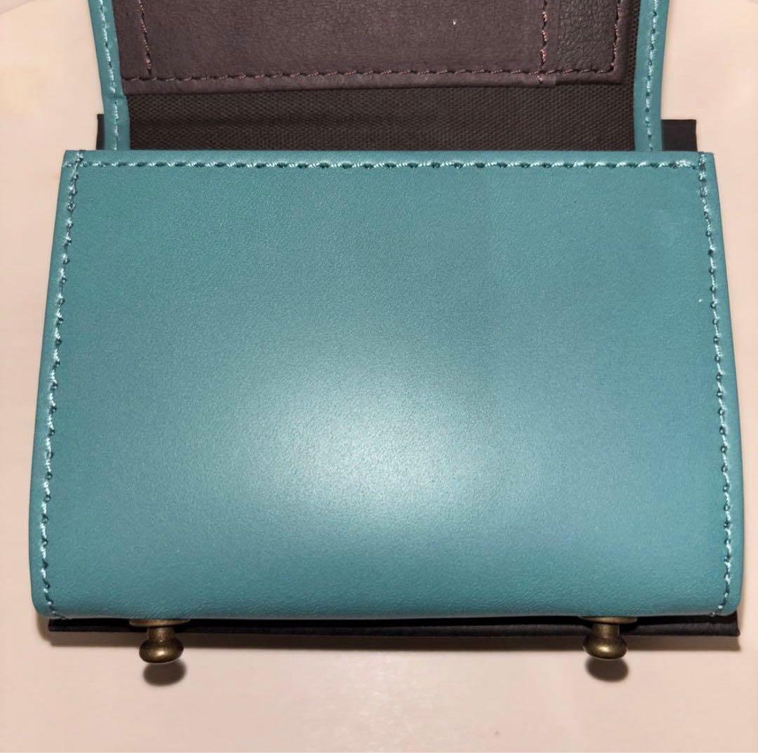 [新品未使用/限定色]エムピウ ミッレフォッリエP25 ターコイズブルーxチョコ