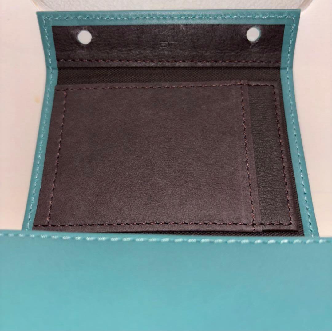 [新品未使用/限定色]エムピウ ミッレフォッリエP25 ターコイズブルーxチョコ