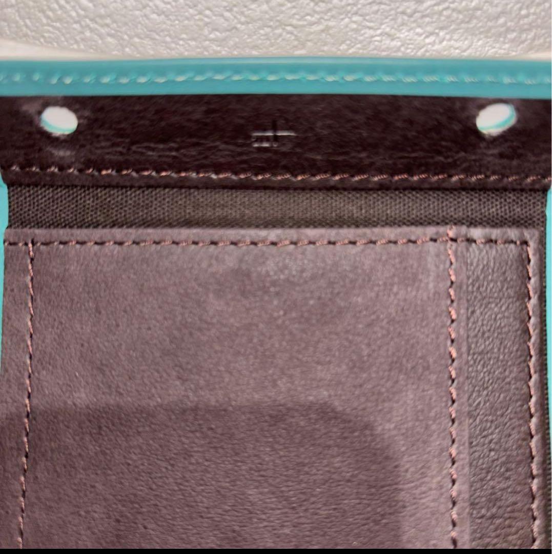 [新品未使用/限定色]エムピウ ミッレフォッリエP25 ターコイズブルーxチョコ