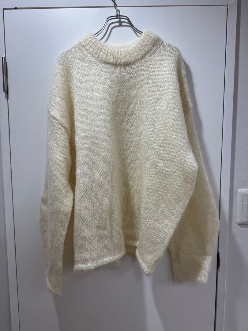 新品タグ付き【TODAYFUL】キッドモヘヤニット　エクリュ　白