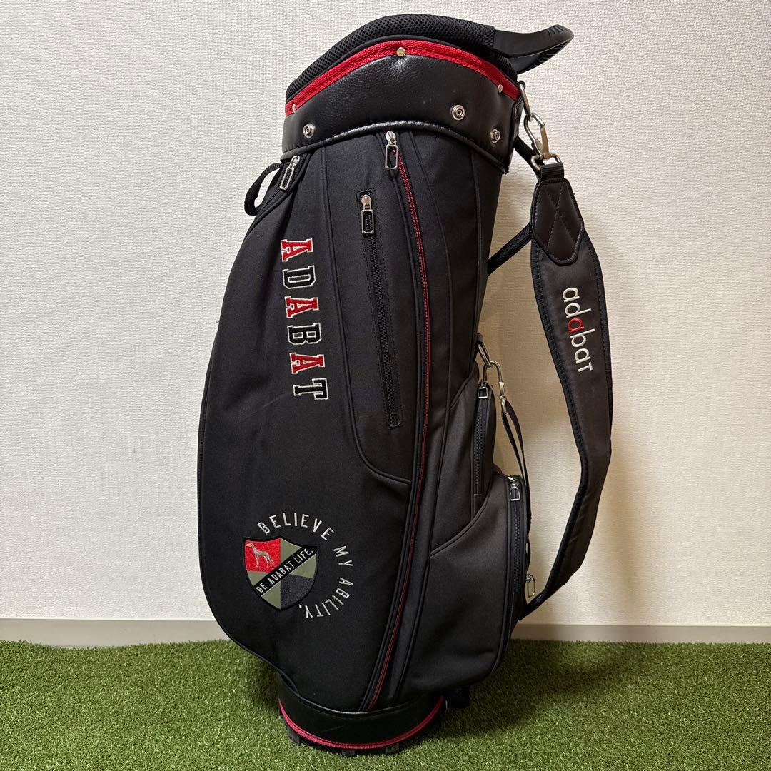 adabat アダバット キャディバッグ 9型 47インチ対応 3.2kg