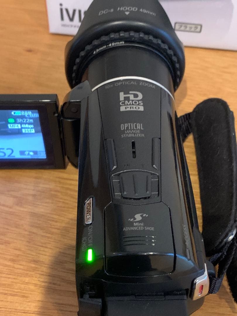 Canon iVIS HF M52 レンズフード付