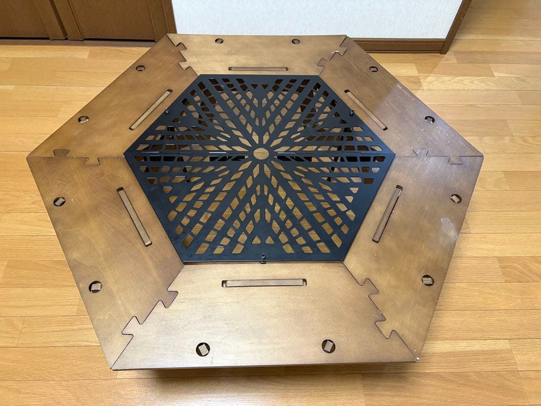 ハイランダー　ヘキサゴンテーブルセット(即納可能)