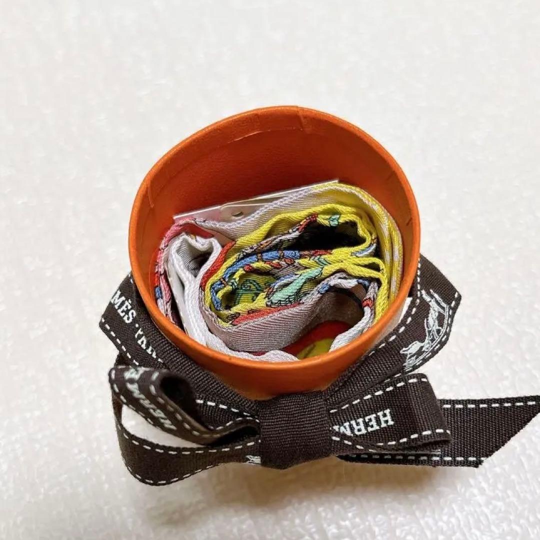 【専用】HERMES シルク ツイリー 鞍職人の花束 2025SS 箱タグ付き