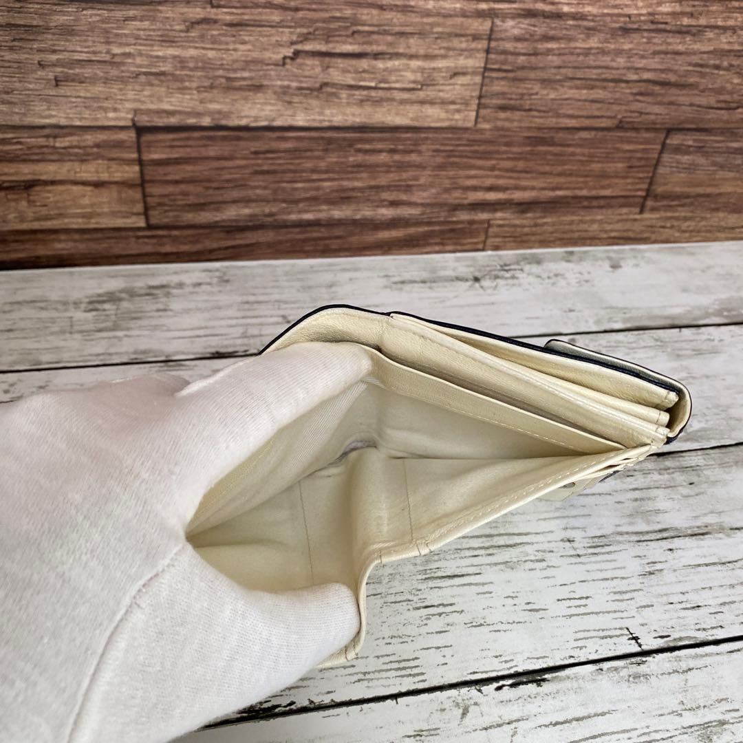 吉田カバン PORTER DOUBLE WALLET ネイビー/ナチュラル