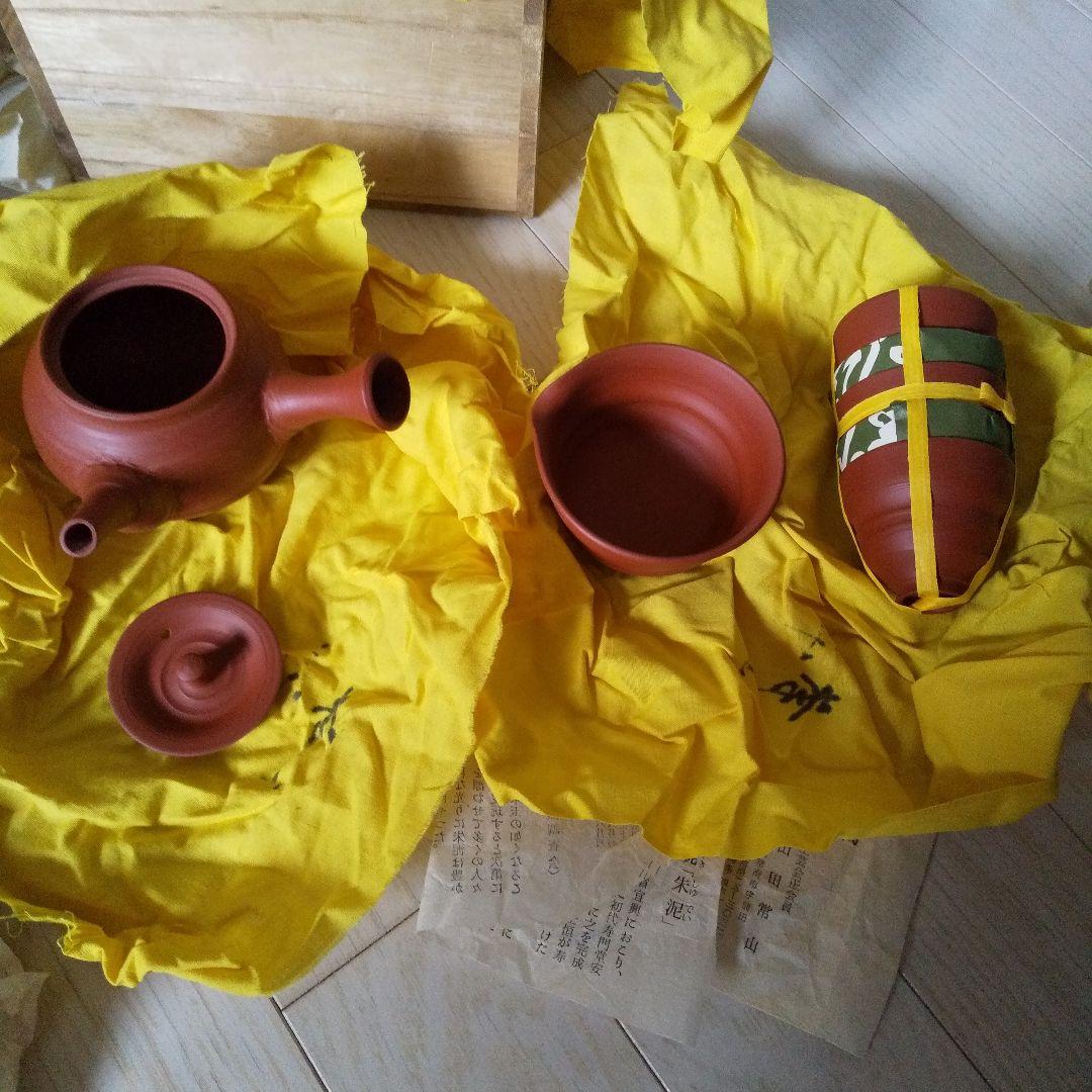 お値下げ人間国宝山田常山煎茶器揃え