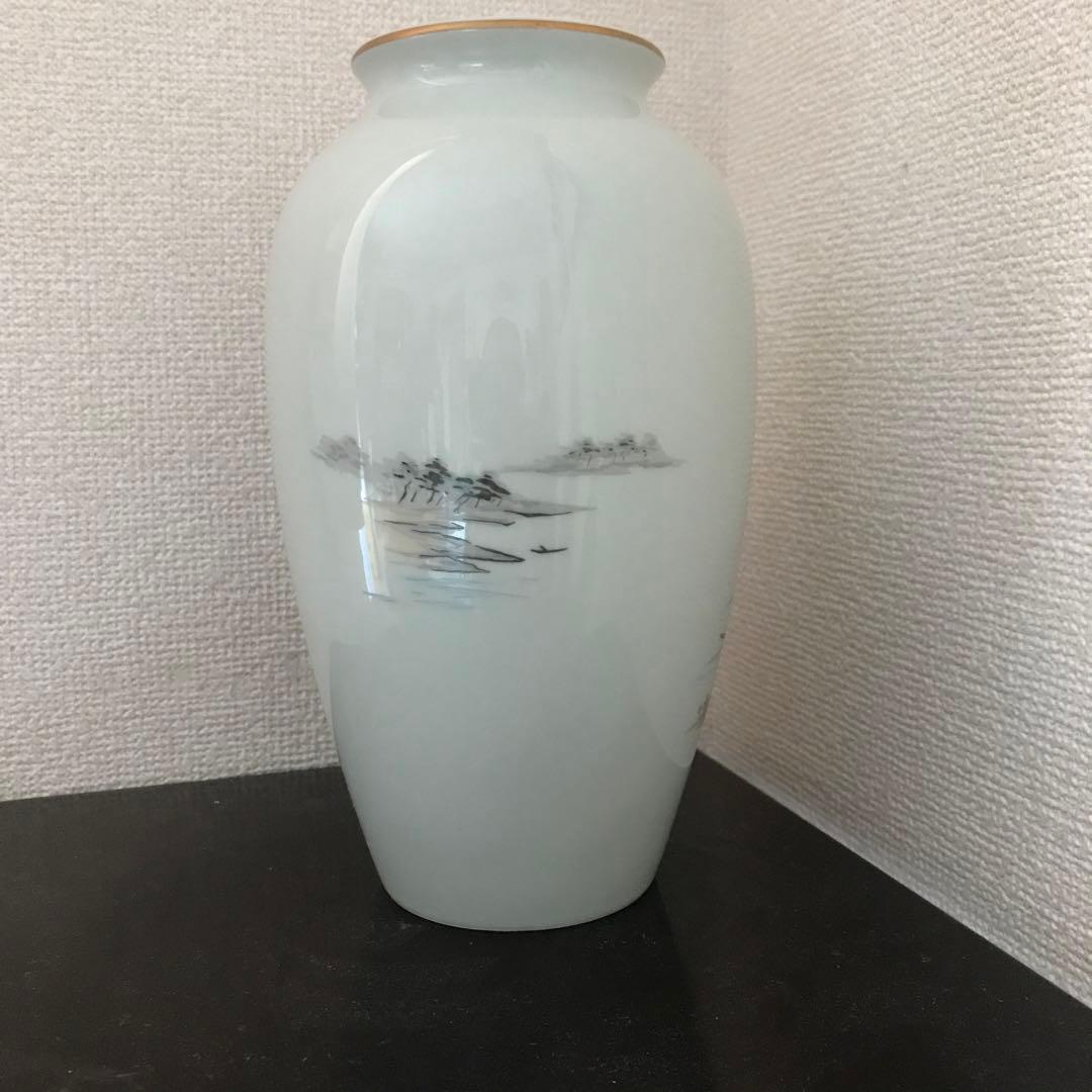 美品　花瓶 深川製磁 インテリア 壺 花器