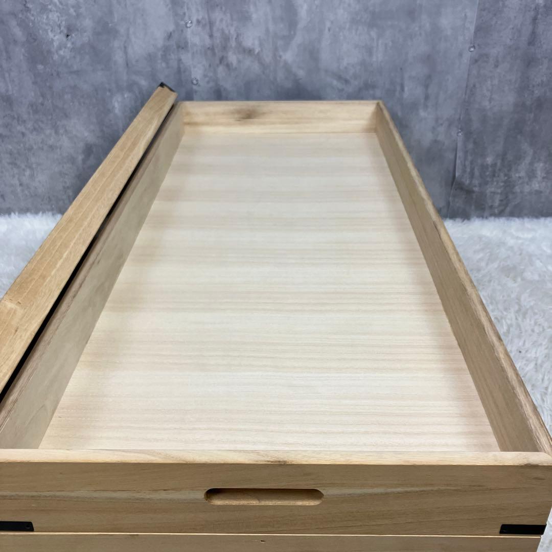 桐箪笥 桐箱 着物 衣装ケース 3段 桐タンス