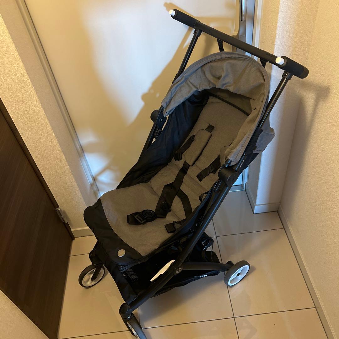 リベル　コンパクトグレー ベビーカー