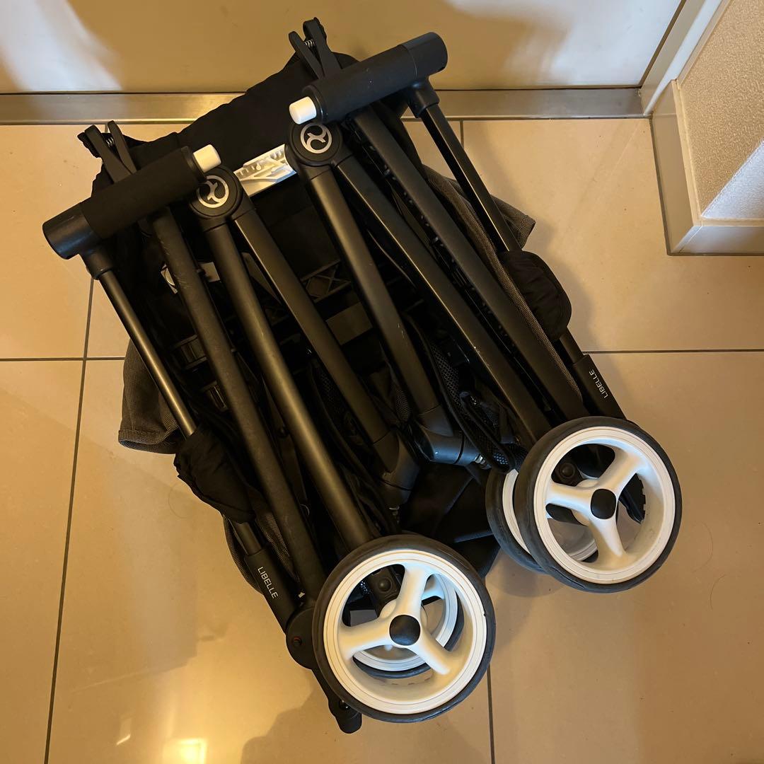 リベル　コンパクトグレー ベビーカー