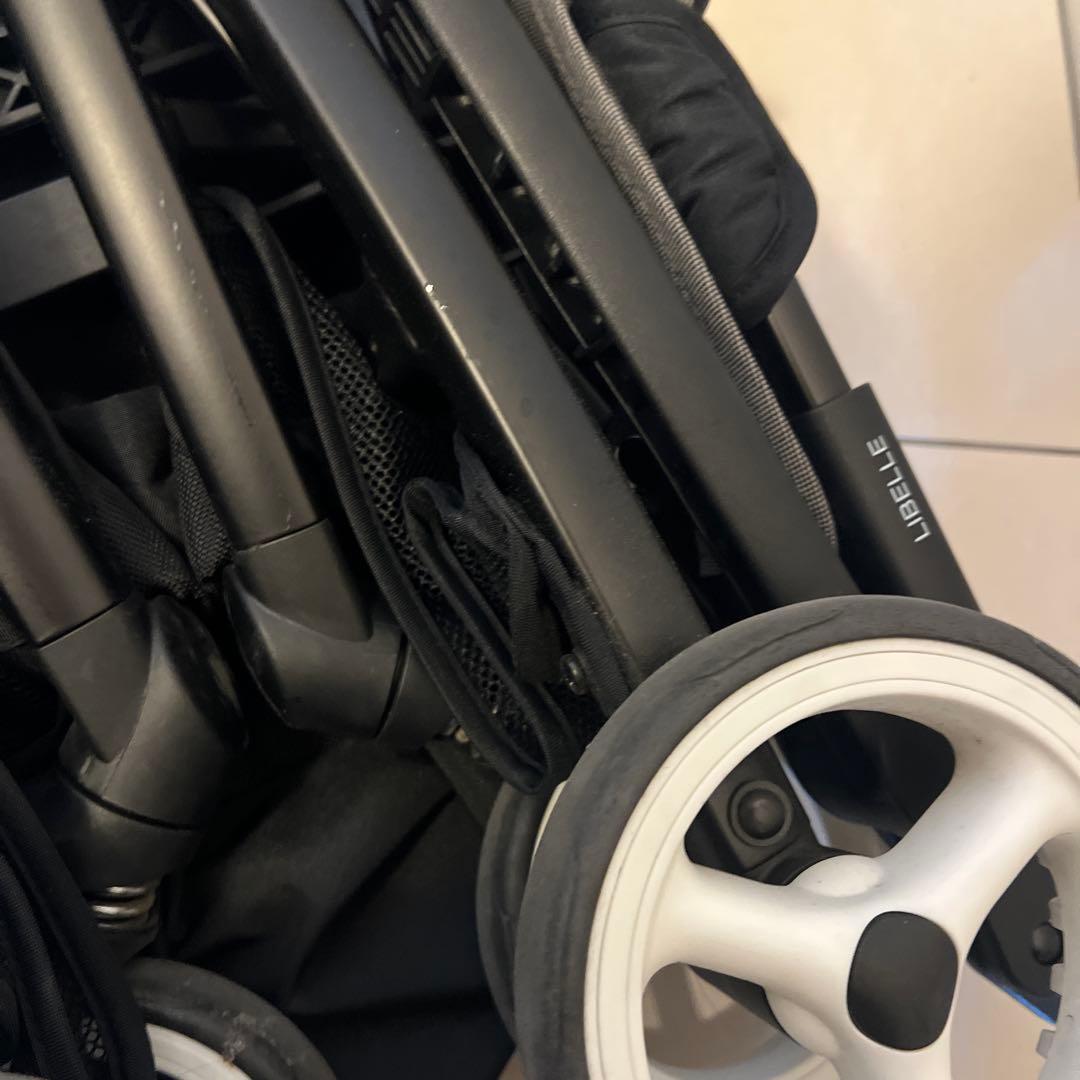 リベル　コンパクトグレー ベビーカー