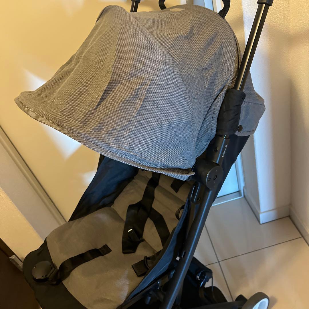 リベル　コンパクトグレー ベビーカー