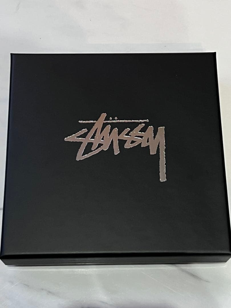 Stussy SURF DOT LEATHER POUCH ポーチ　ケース