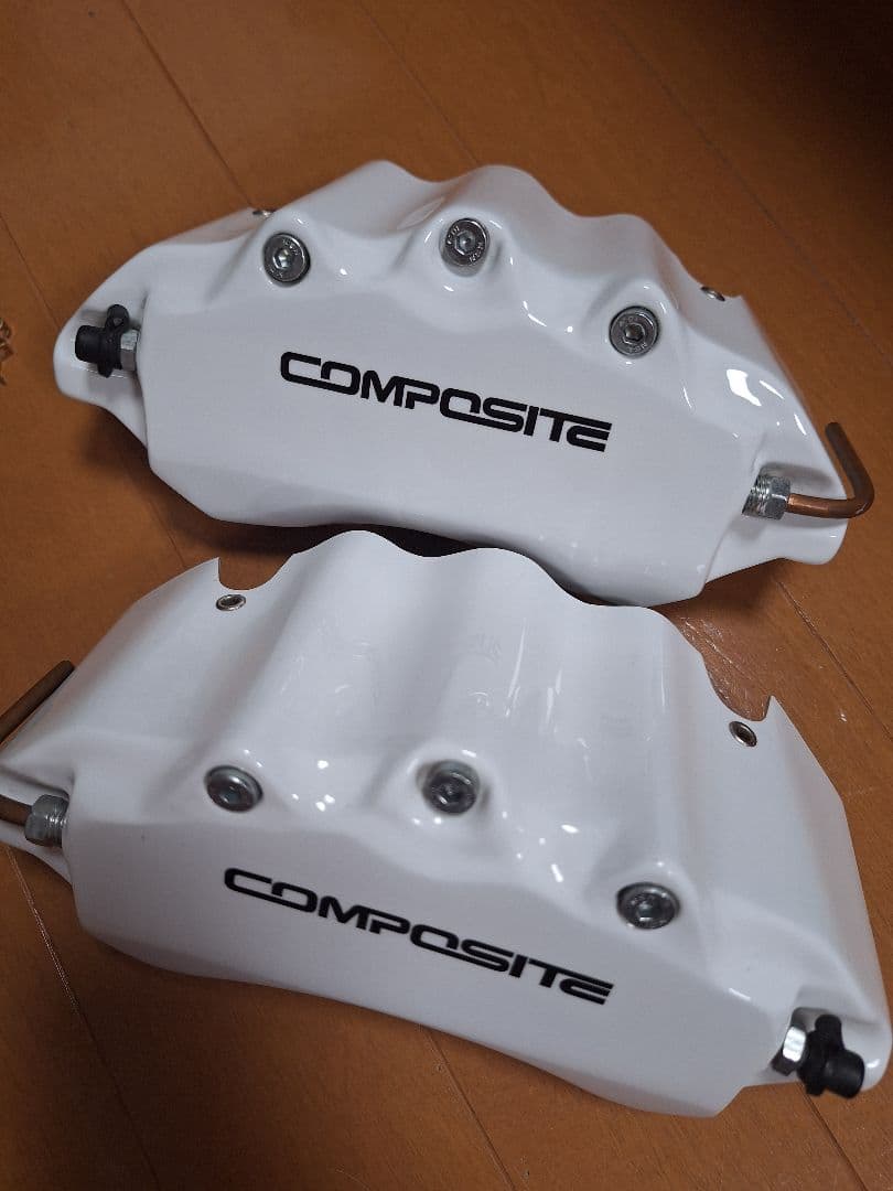 50プリウス　白ブレーキキャリパーカバーCOMPOSITE 4個セット