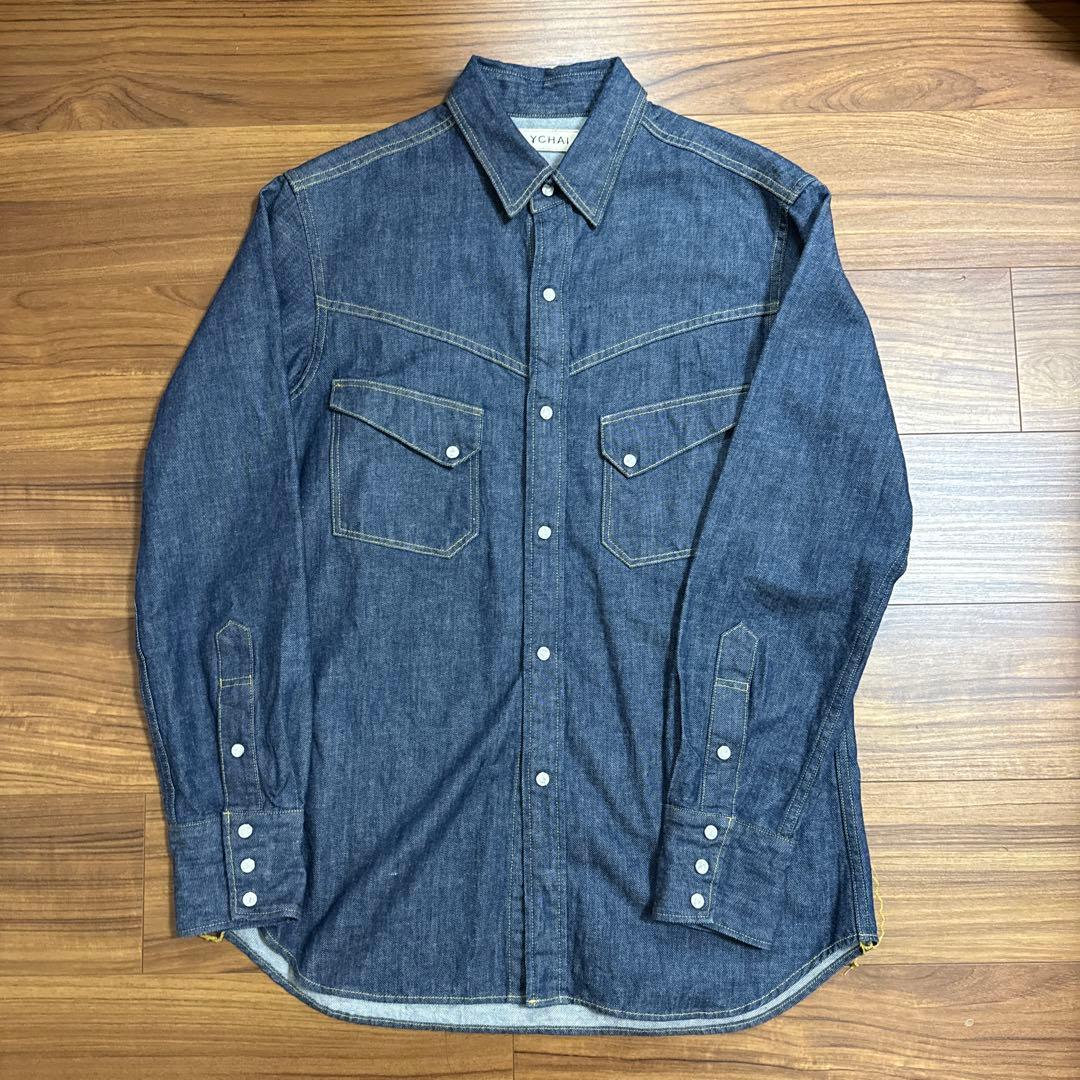 【YCHAI】ウェスタンシャツ