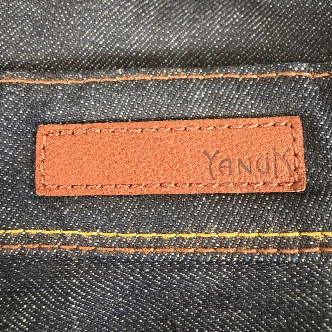 ヤヌーク　YANUK セミフレアジーンズ　フレアデニム　日本製　23