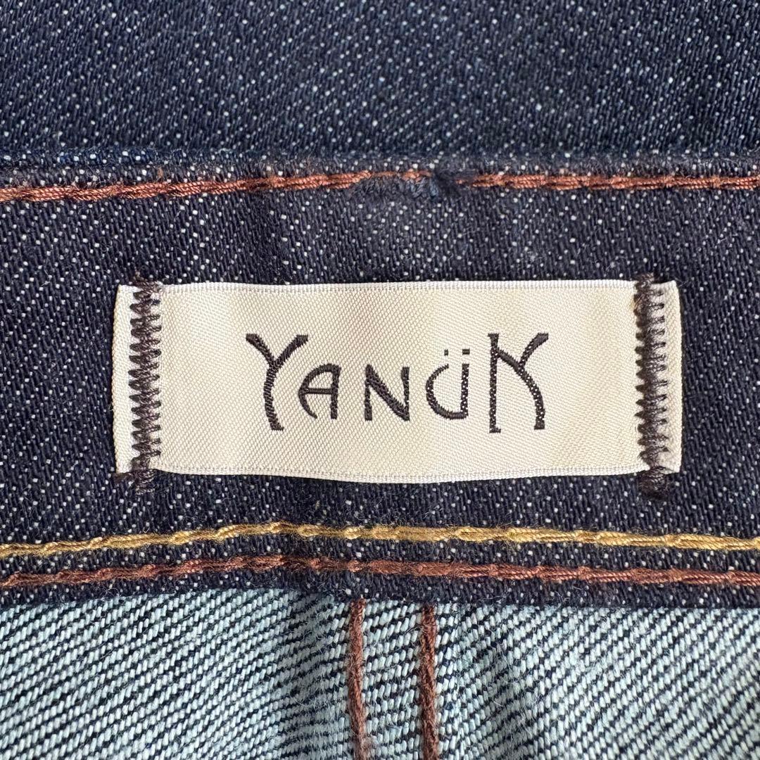 ヤヌーク　YANUK セミフレアジーンズ　フレアデニム　日本製　23