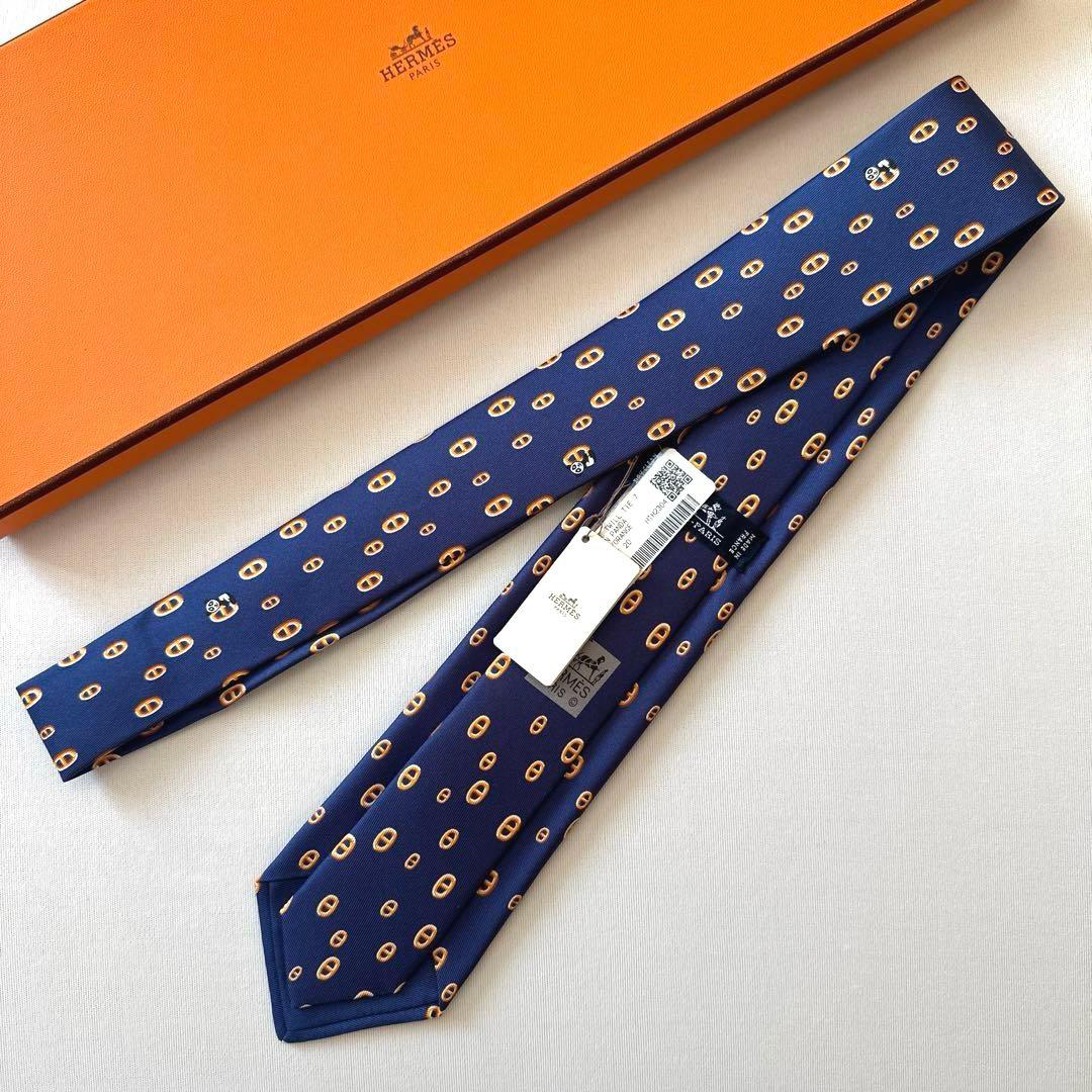 エルメス ネクタイ 《マイヨン・パンダ》新品 未使用