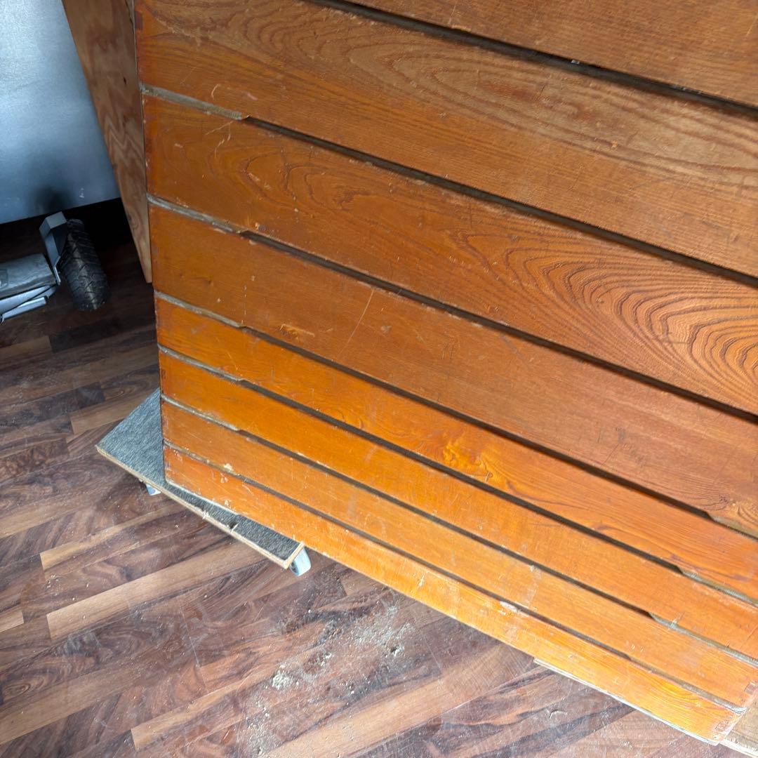 梱包設置込　跳び箱　跳箱　木製　学校　８段　レトロ　アンティーク　教育用