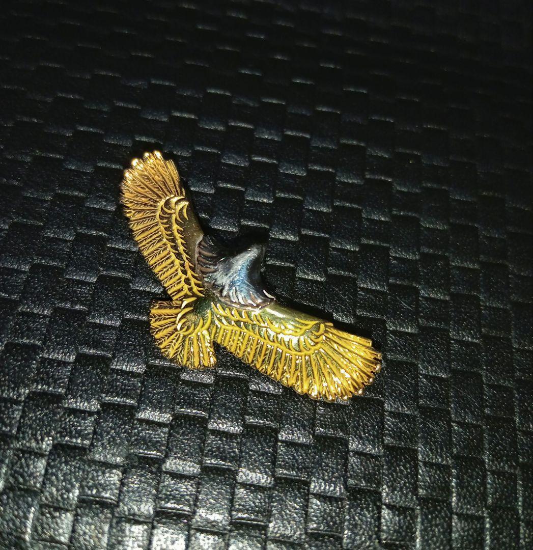 ウイングロック　全金プラチナヘッドイーグル3S　k18　ネックレス