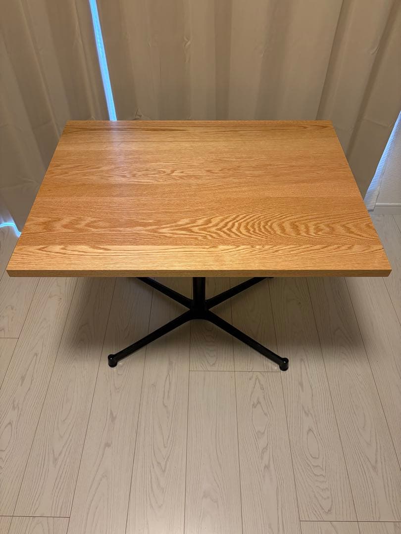 greeniche Cafe Table 800×600 オーク H610mm