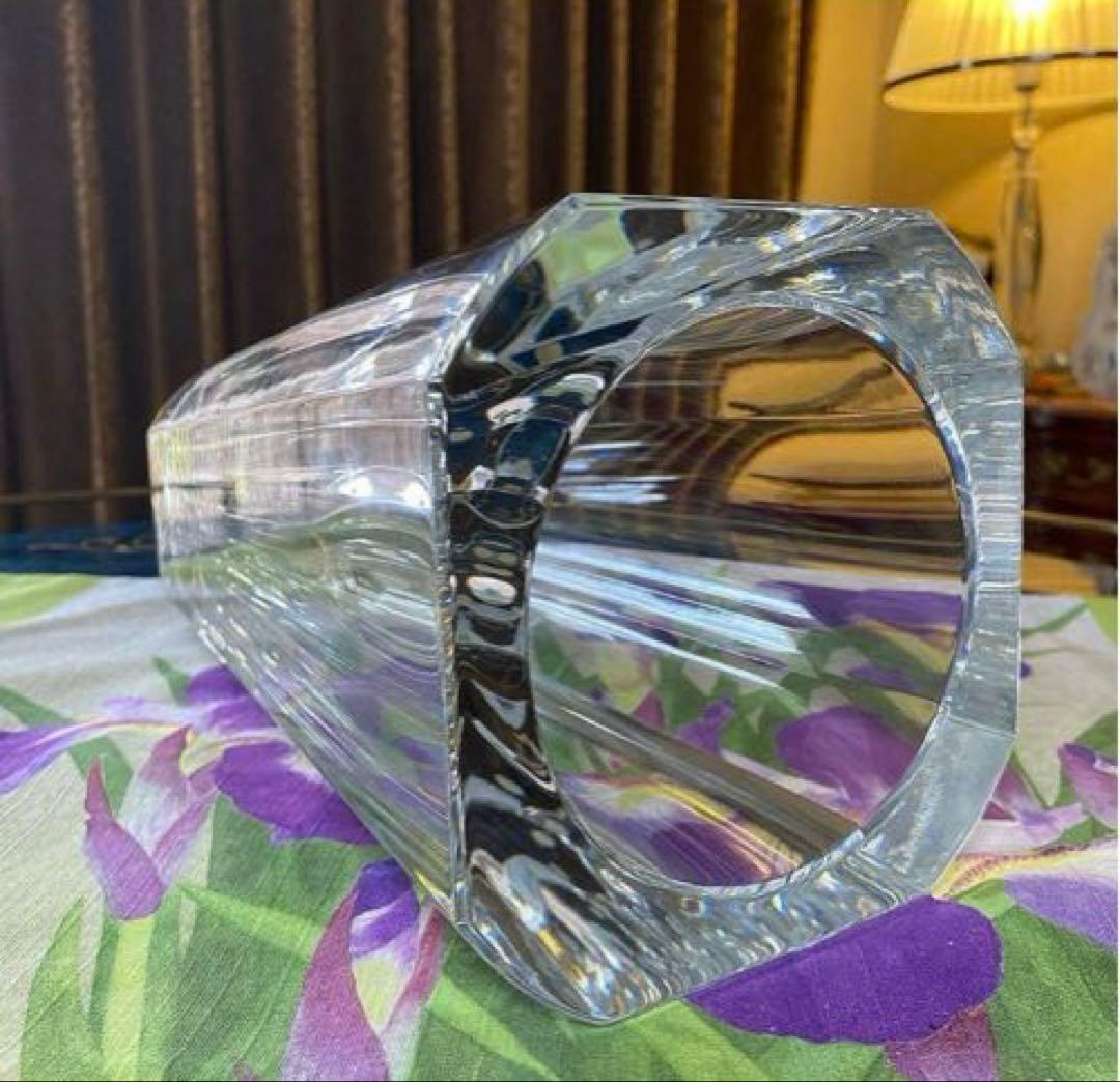 バカラ　花瓶　フラワー　ベース