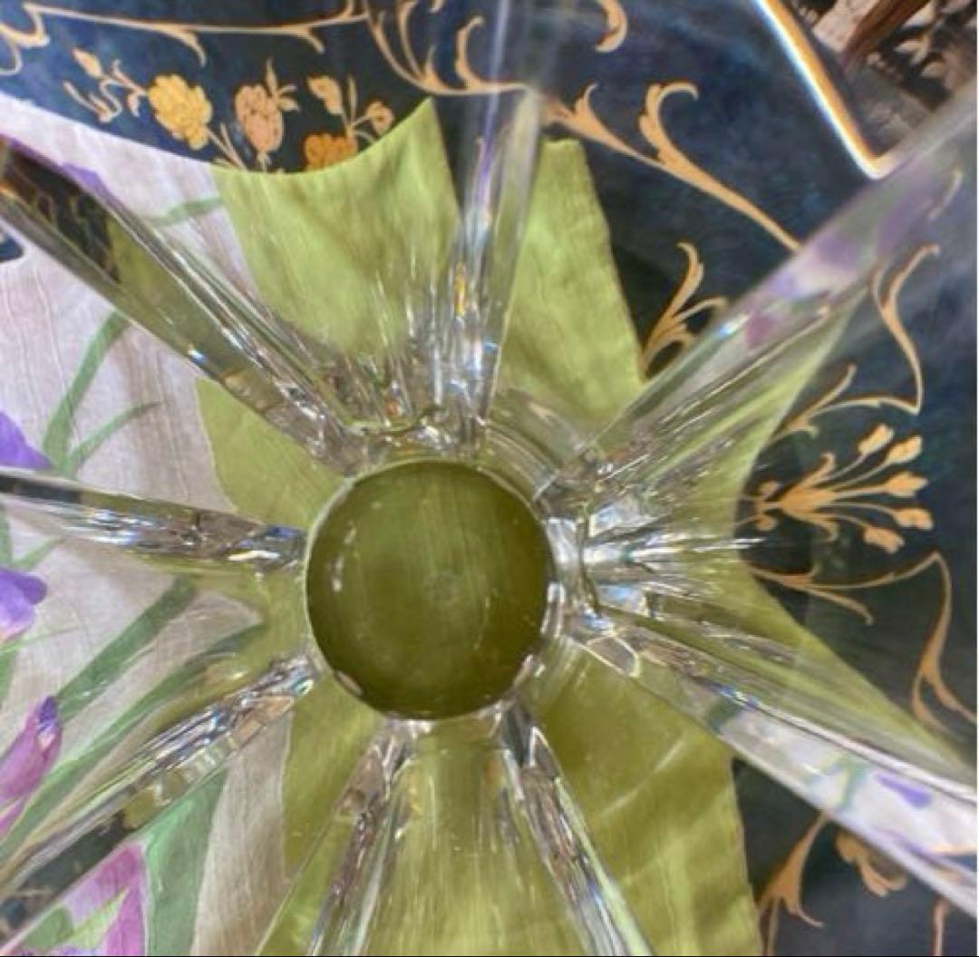 バカラ　花瓶　フラワー　ベース