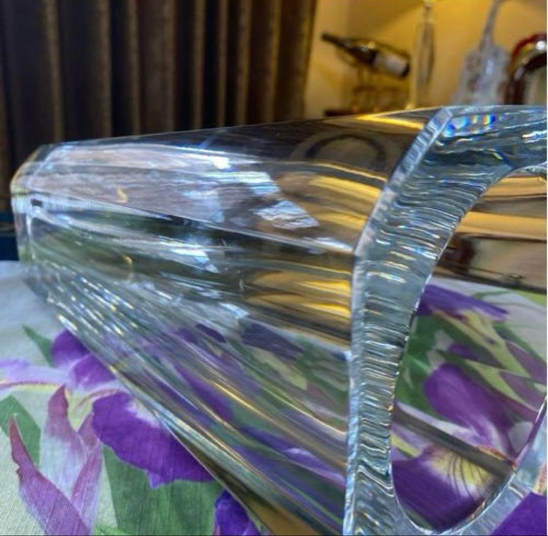 バカラ　花瓶　フラワー　ベース