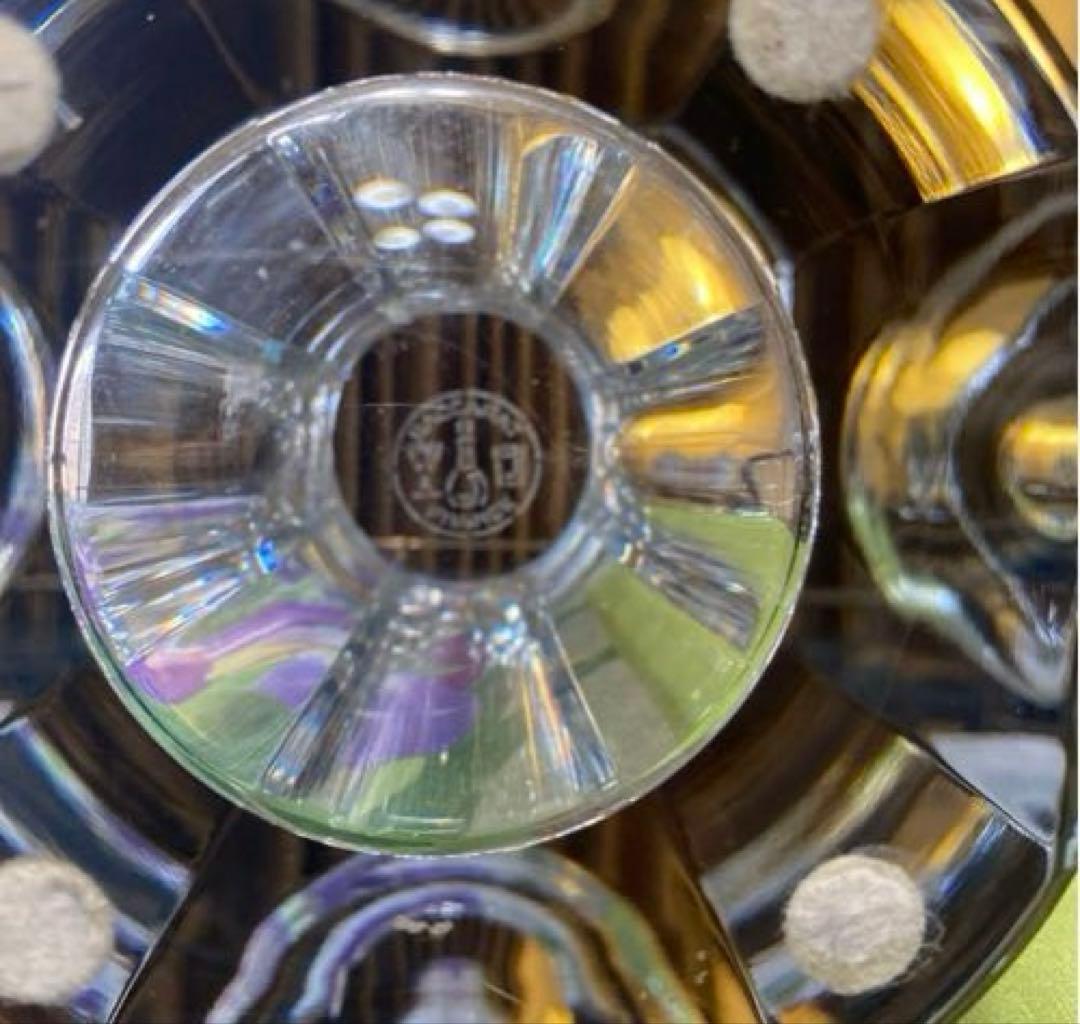 バカラ　花瓶　フラワー　ベース