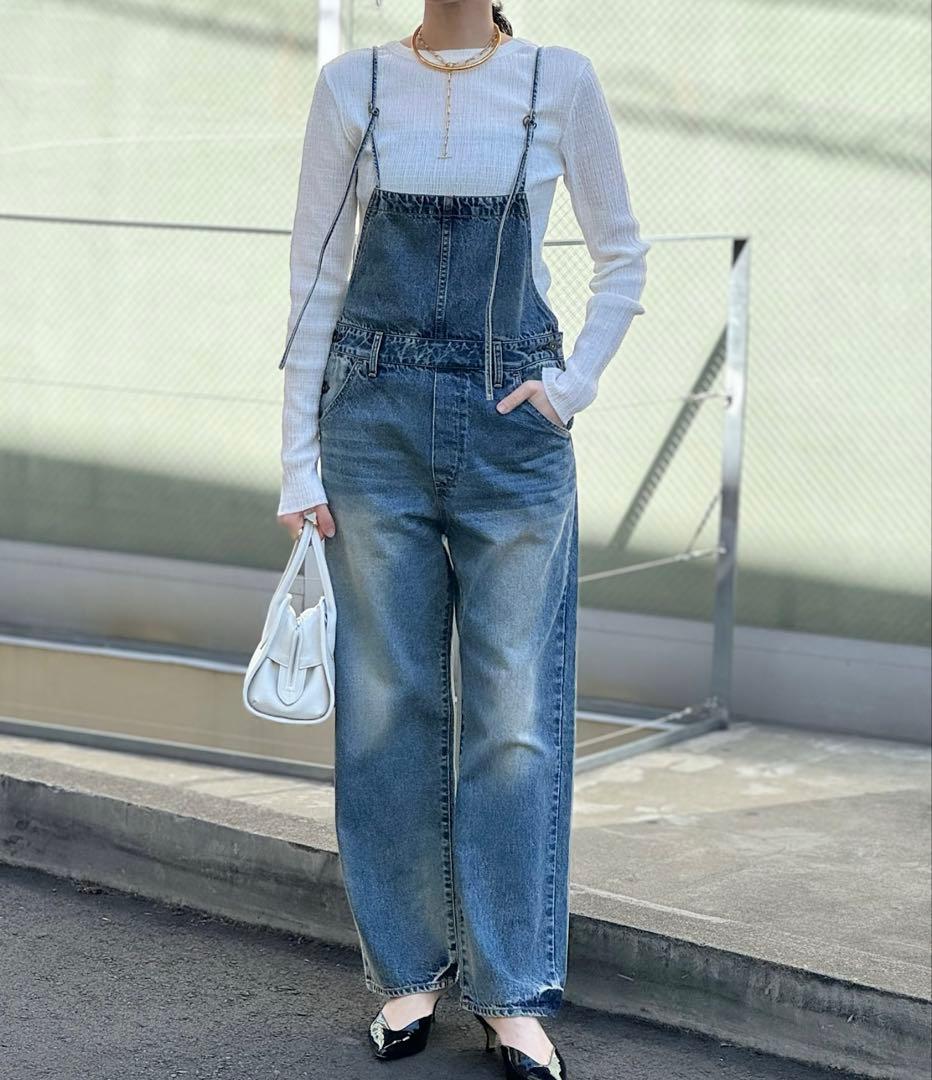 ウィムガゼット　デニムオーバーオール　38