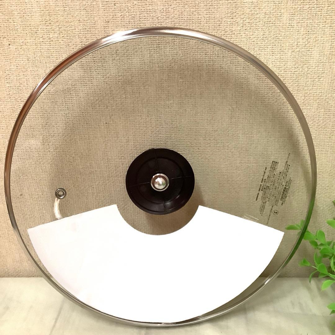 【新品・未使用】　IH対応すき焼き鍋　『おうち御膳』　26㎝ガラス蓋付き