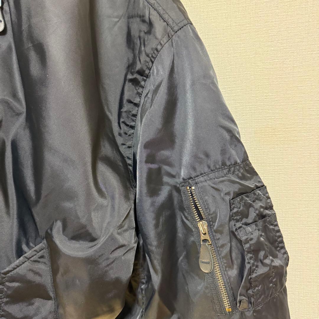 Alpha MA1 MA-1 ブラック　フライトジャケット　XL アルファ