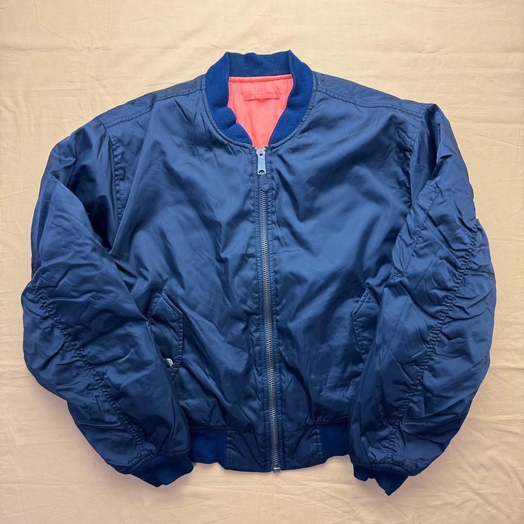 Alpha MA1 MA-1 ブラック　フライトジャケット　XL アルファ