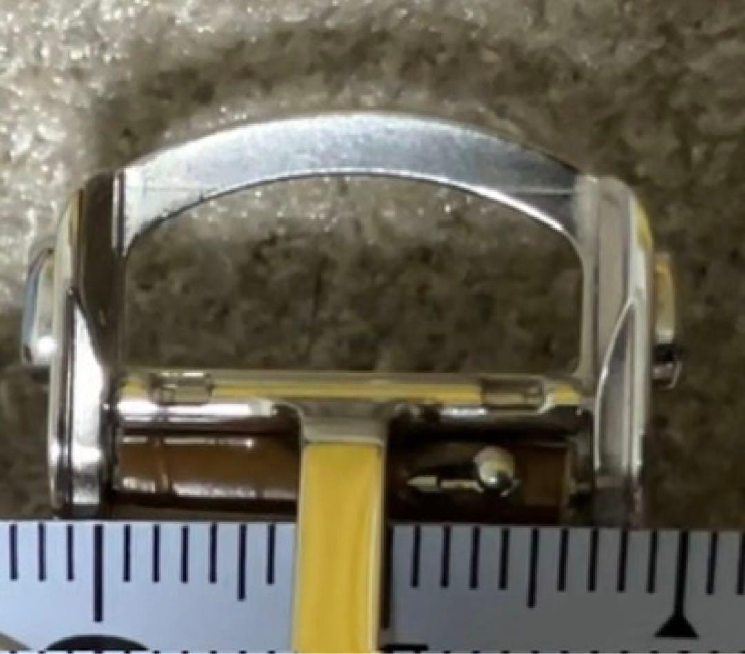 カルティエ純正dバックル（スチール）MXE0F2TP デュモンLM・サントスMM